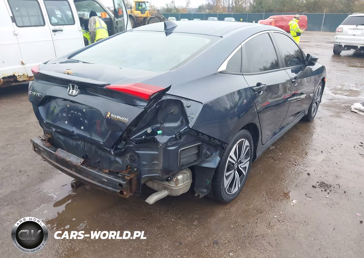 2017 Honda Civic Ex-L VIN:19XFC1F75HE005130 - 4