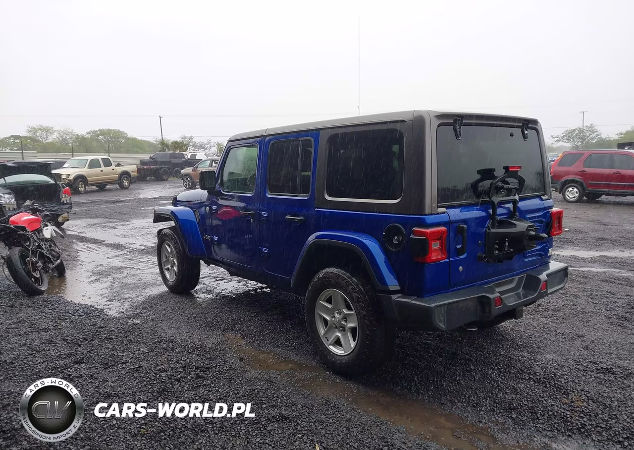 2019 Jeep Wrangler Unlimited Sahara 4X4 VIN:1C4HJXEG7KW561875 - 3