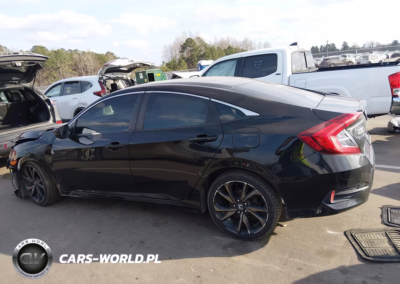 2020 Honda Civic Sport VIN:2HGFC2F89LH540202 - 14