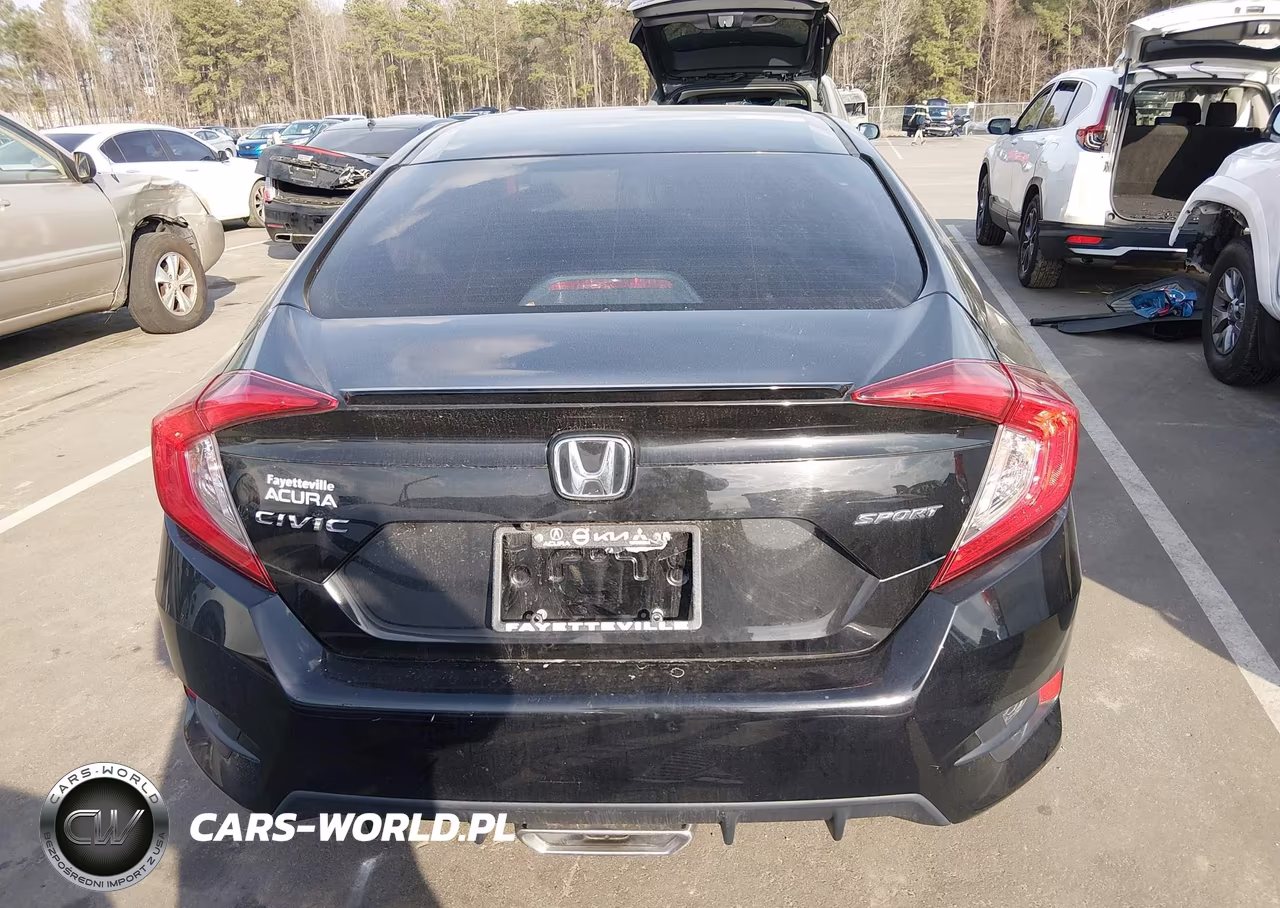 2020 Honda Civic Sport VIN:2HGFC2F89LH540202 - 16