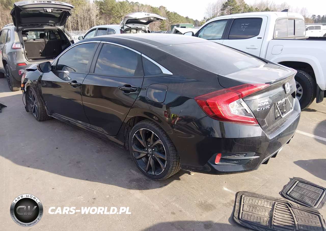 2020 Honda Civic Sport VIN:2HGFC2F89LH540202 - 3