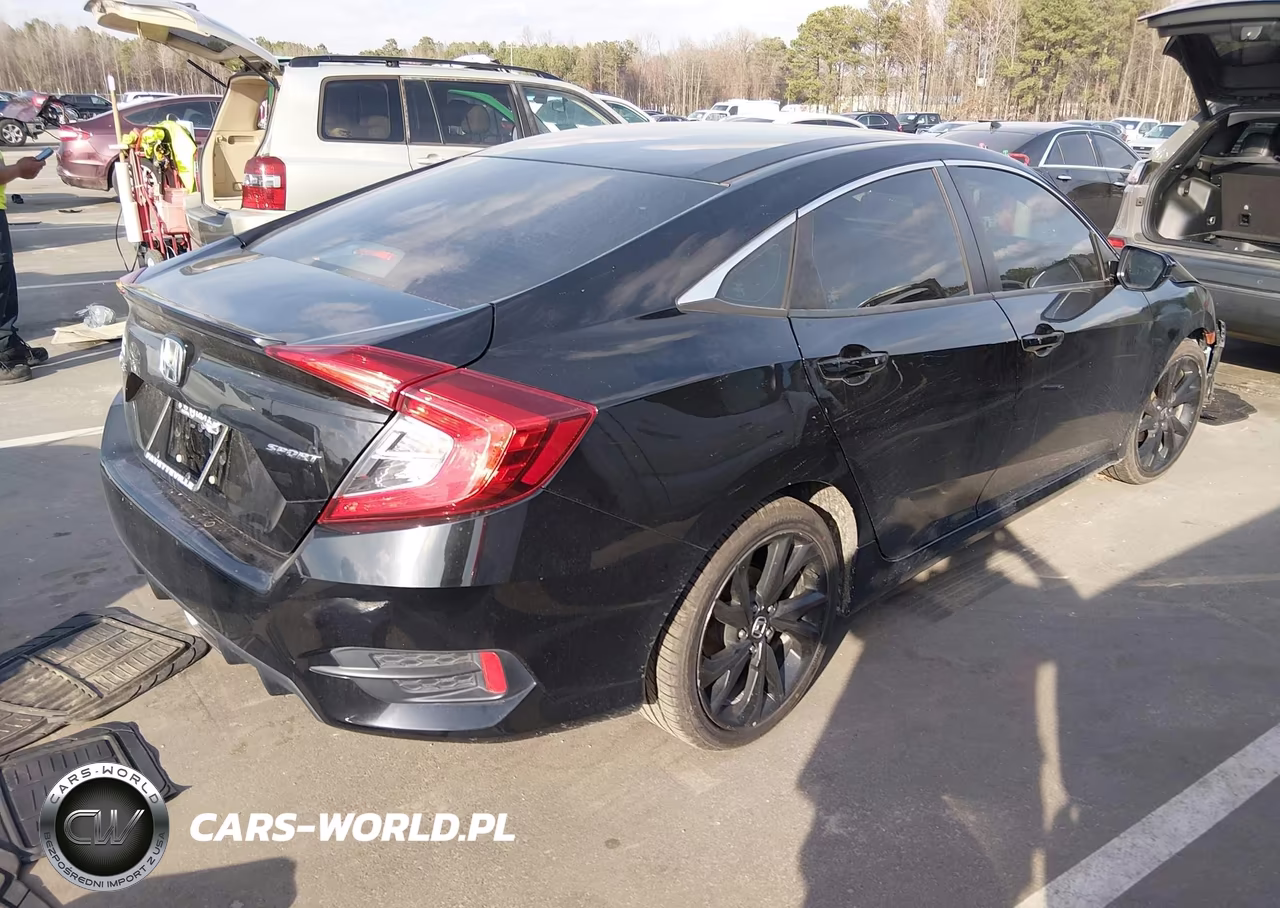 2020 Honda Civic Sport VIN:2HGFC2F89LH540202 - 4