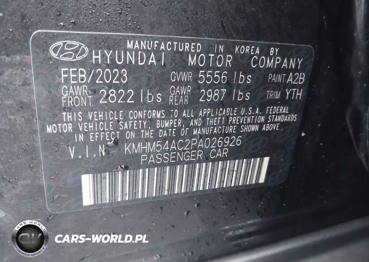 2023 Hyundai Ioniq 6 Limited VIN:KMHM54AC2PA026926 - 9