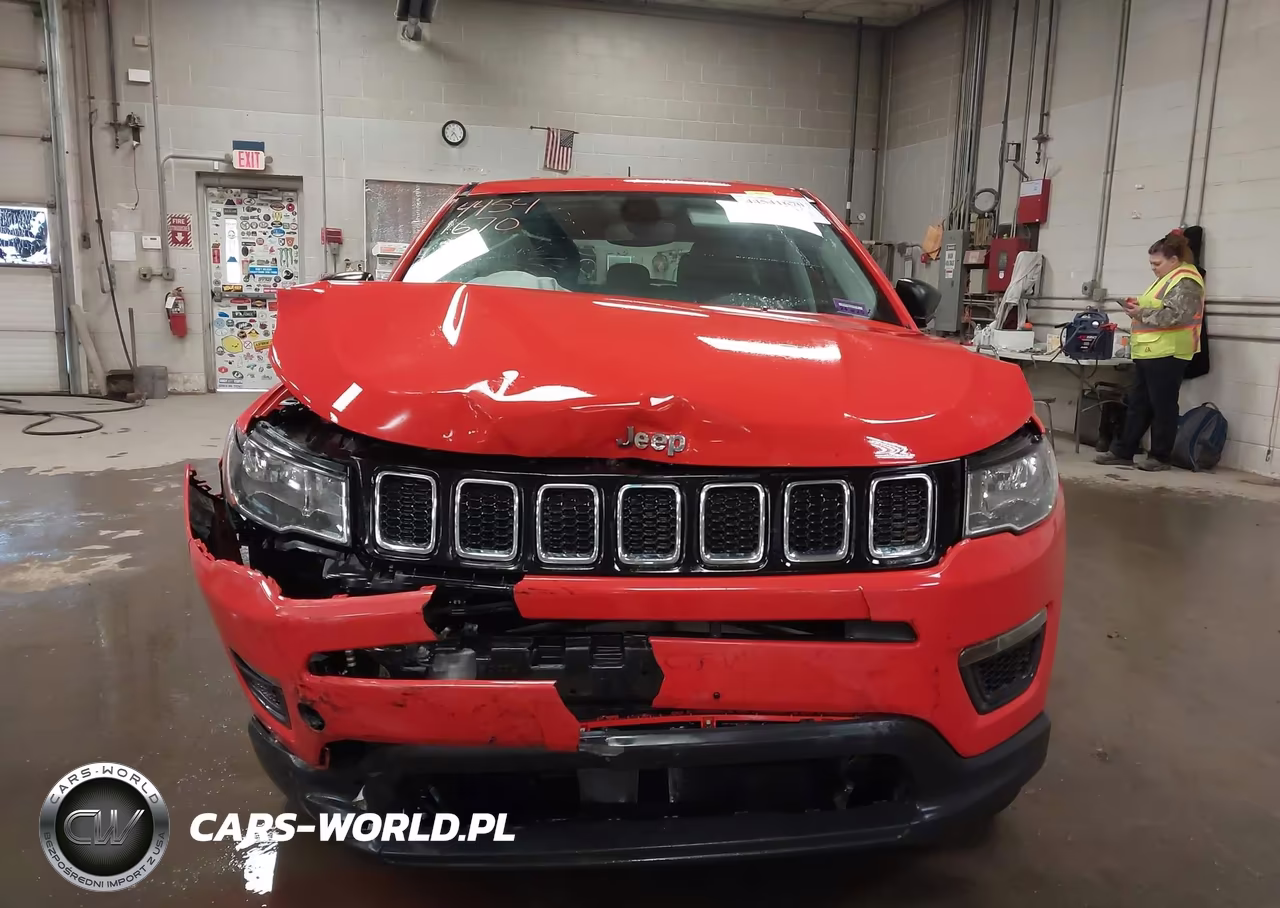 2021 Jeep Compass Sport 4X4 VIN:3C4NJDAB9MT551644 - 12