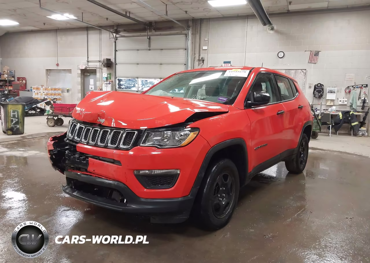 2021 Jeep Compass Sport 4X4 VIN:3C4NJDAB9MT551644 - 2