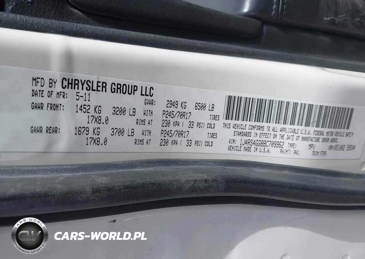 2011 Jeep Grand Cherokee Laredo VIN:1J4RS4GG8BC709962 - 9