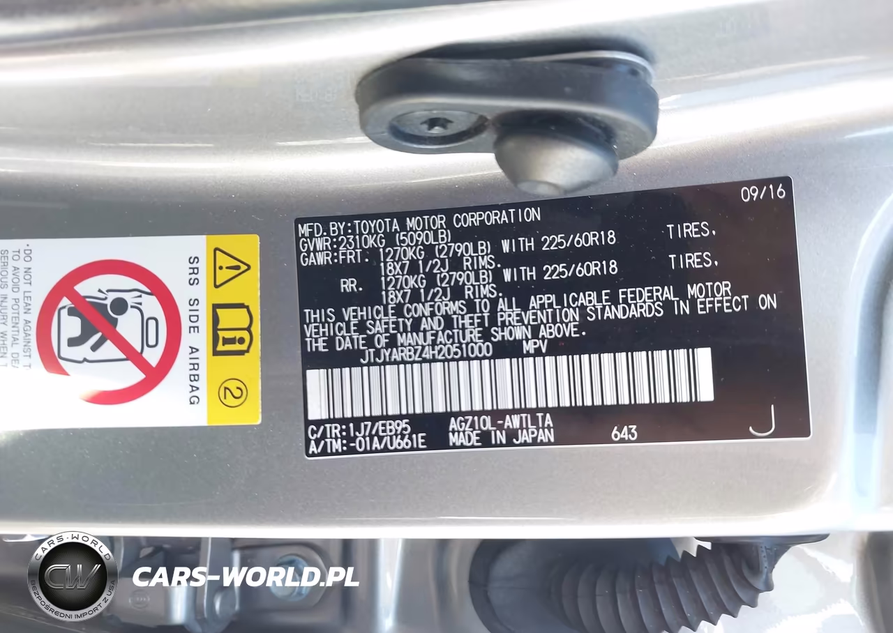 2017 Lexus Nx 200T F Sport VIN:JTJYARBZ4H2051000 - 9