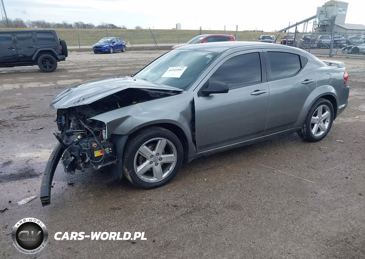 2013 Dodge Avenger Se VIN:1C3CDZAB1DN534840 - 2