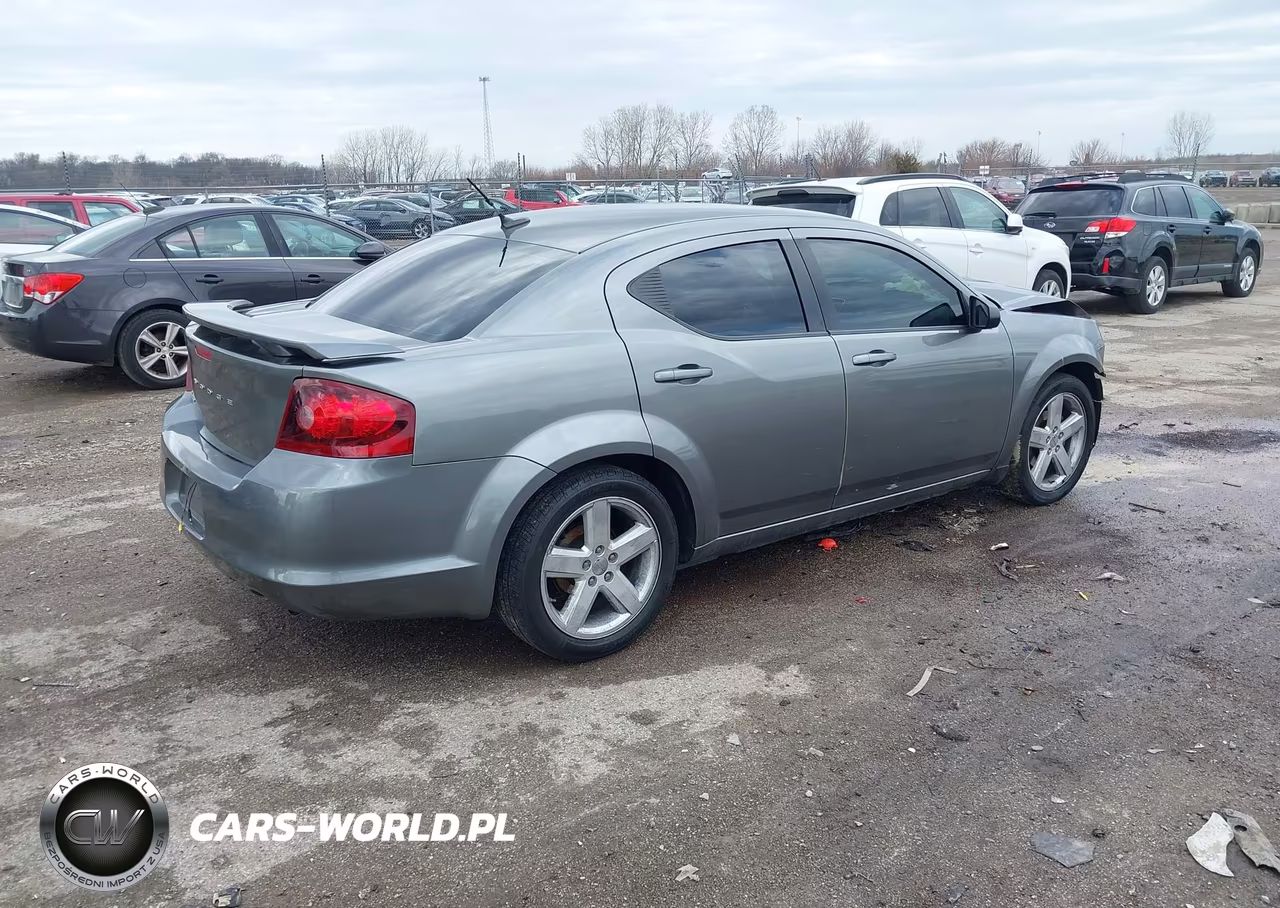 2013 Dodge Avenger Se VIN:1C3CDZAB1DN534840 - 4