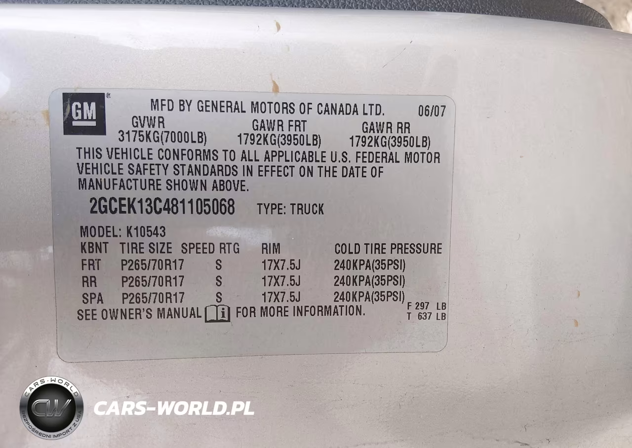 2008 Chevrolet Silverado 1500 Ls VIN:2GCEK13C481105068 - 9
