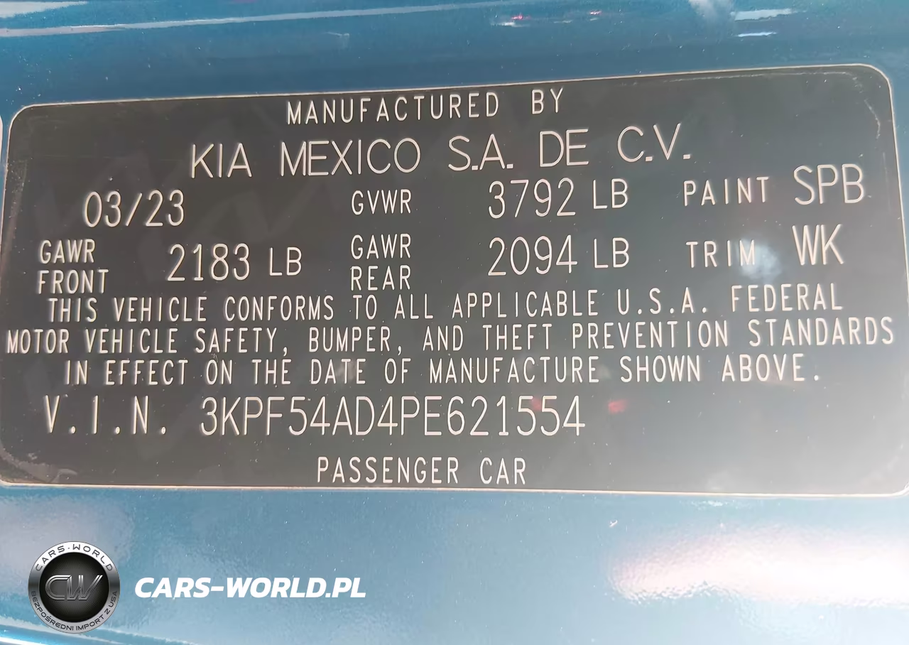 2023 Kia Forte Gt-Line VIN:3KPF54AD4PE621554 - 9