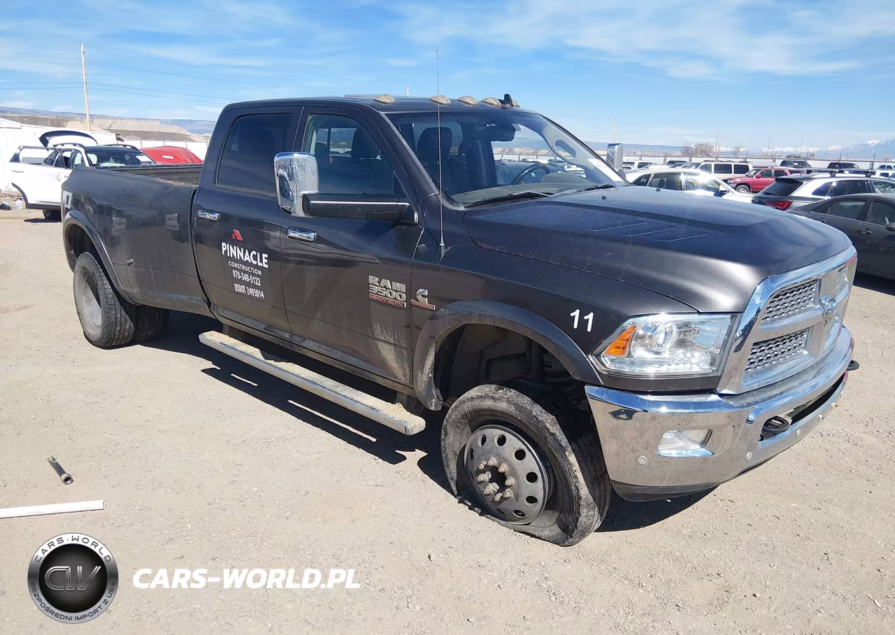 2017 Ram 3500 Laramie 4X4 8' Box