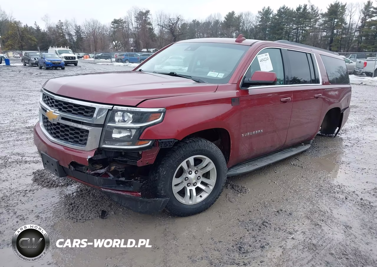 2016 Chevrolet Suburban Lt VIN:1GNSKHKC7GR408842 - 2