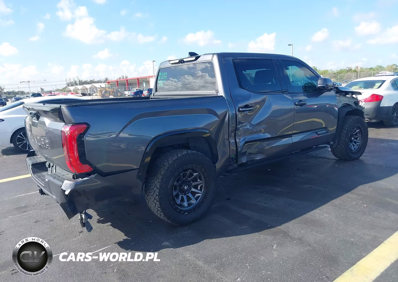 2023 Toyota Tundra Platinum VIN:5TFNA5AB9PX025142 - 4