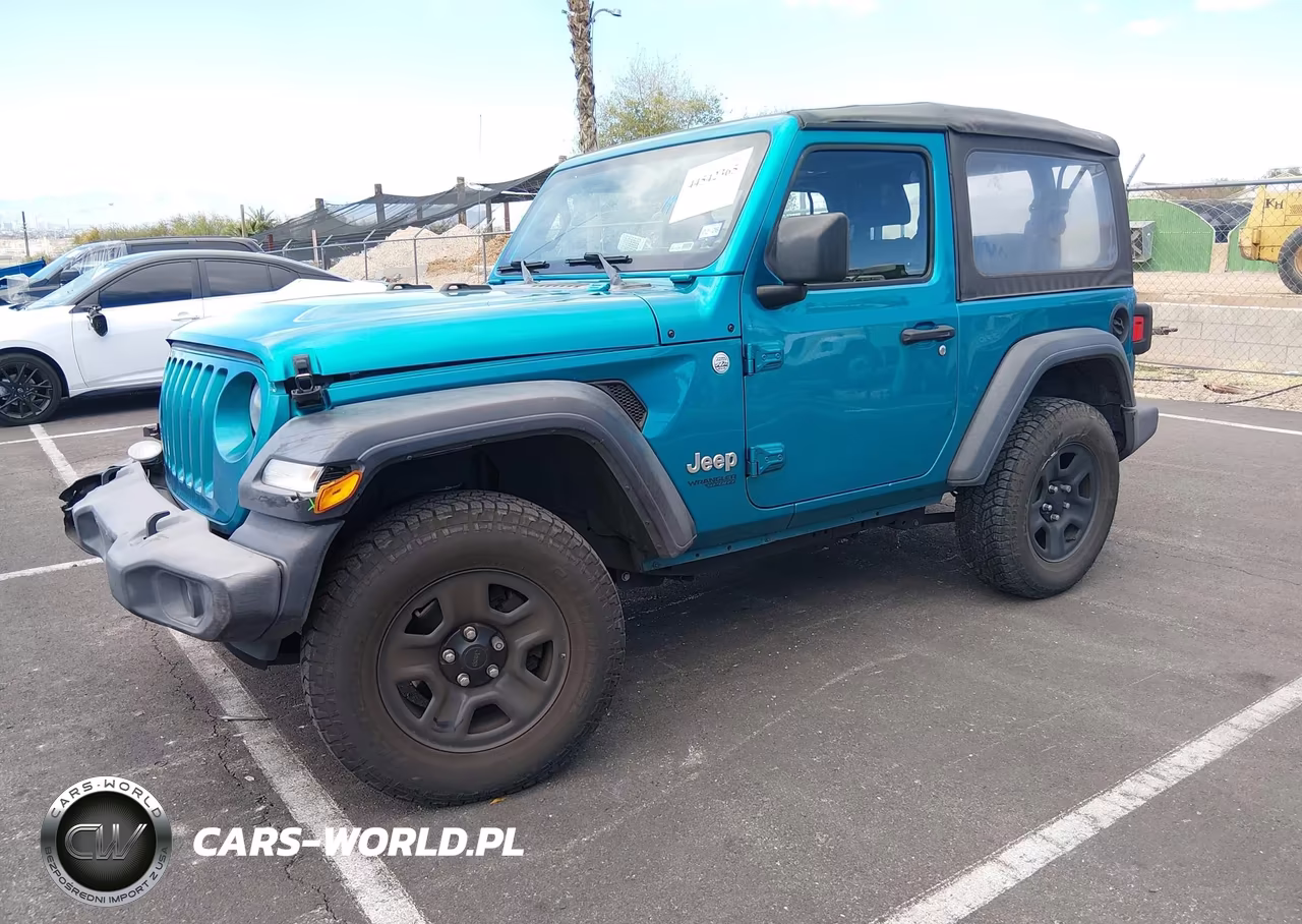 2020 Jeep Wrangler Sport 4X4 VIN:1C4GJXAG3LW215194 - 2