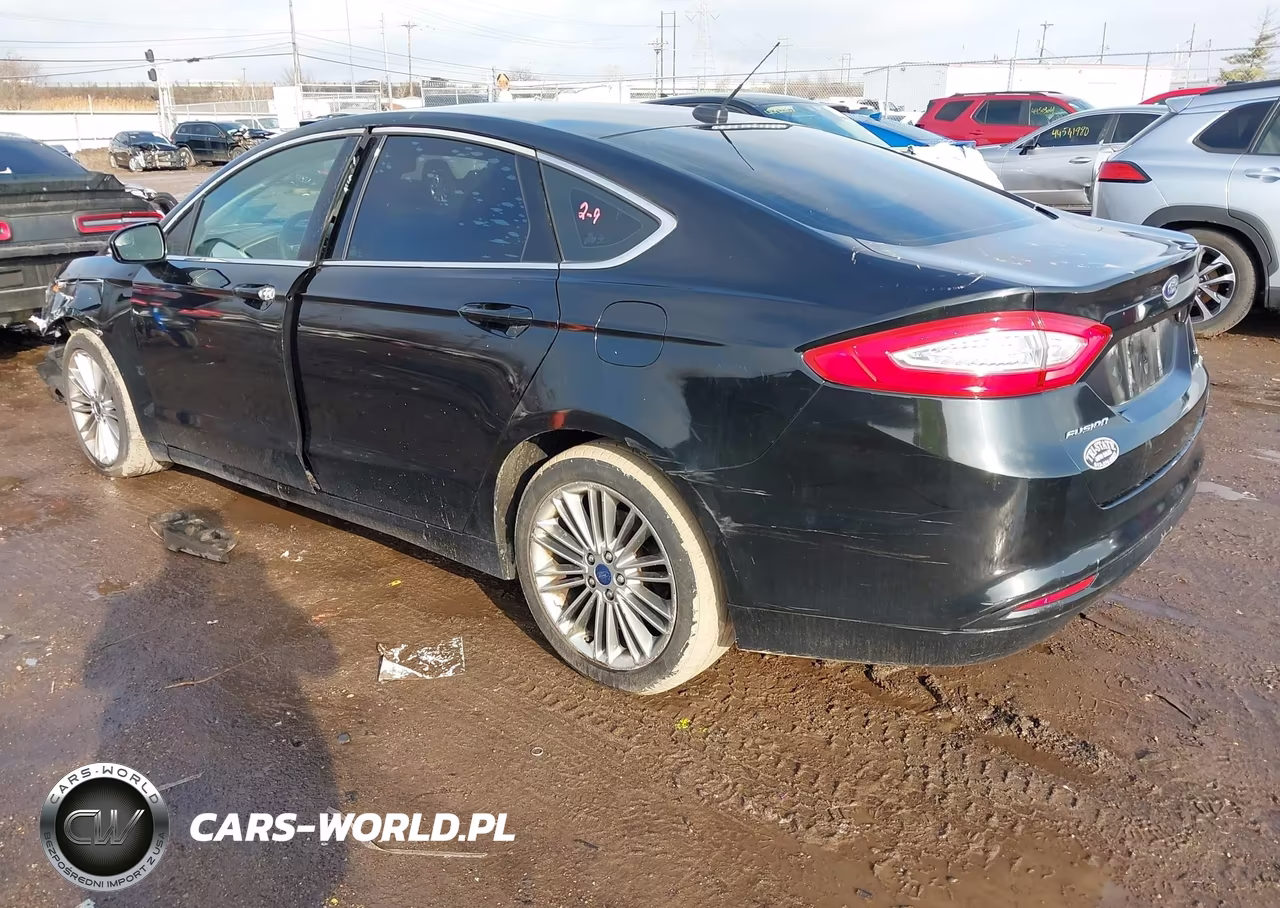 2014 Ford Fusion Se VIN:3FA6P0HD2ER206690 - 3