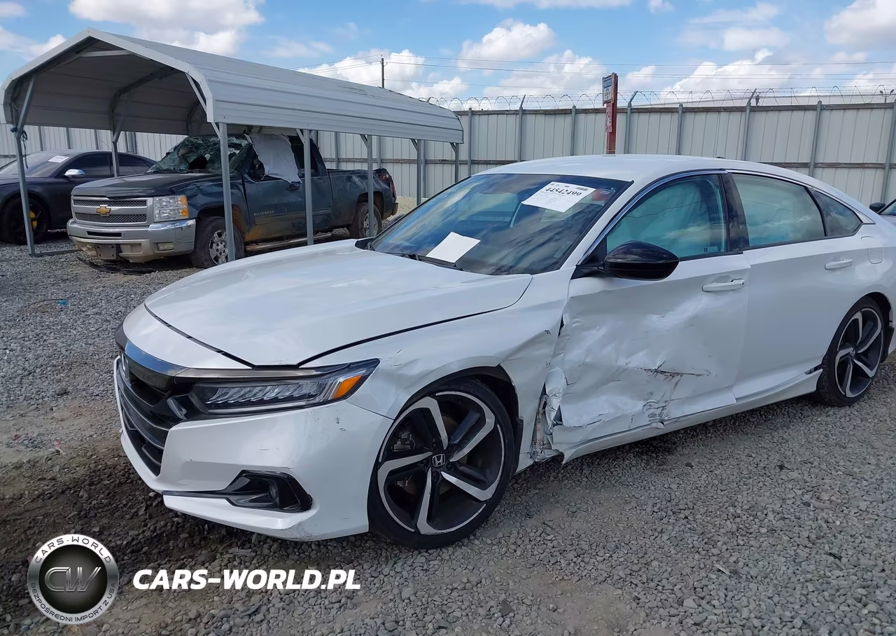 2022 Honda Accord Sport VIN:1HGCV1F33NA100795 - 6