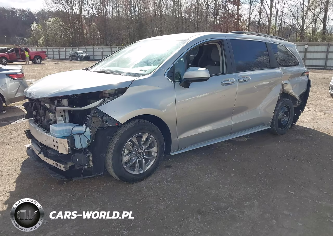2024 Toyota Sienna Le VIN:5TDKSKFC4RS148968 - 2