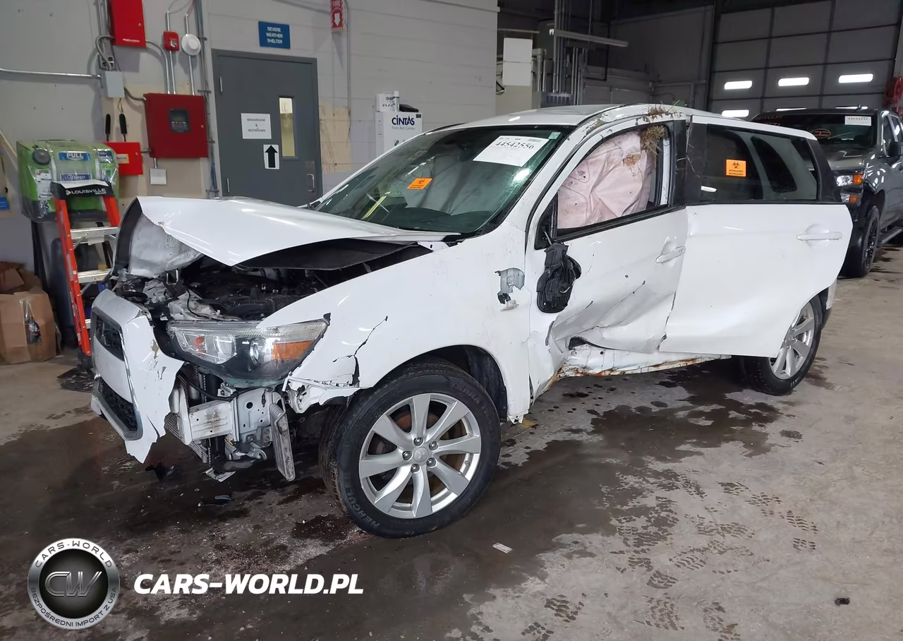 2014 Mitsubishi Outlander Sport Es VIN:4A4AP3AU6EE013650 - 2