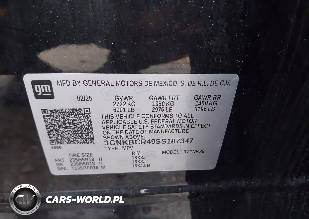 2025 Chevrolet Blazer Fwd 2Lt VIN:3GNKBCR49SS187347 - 9