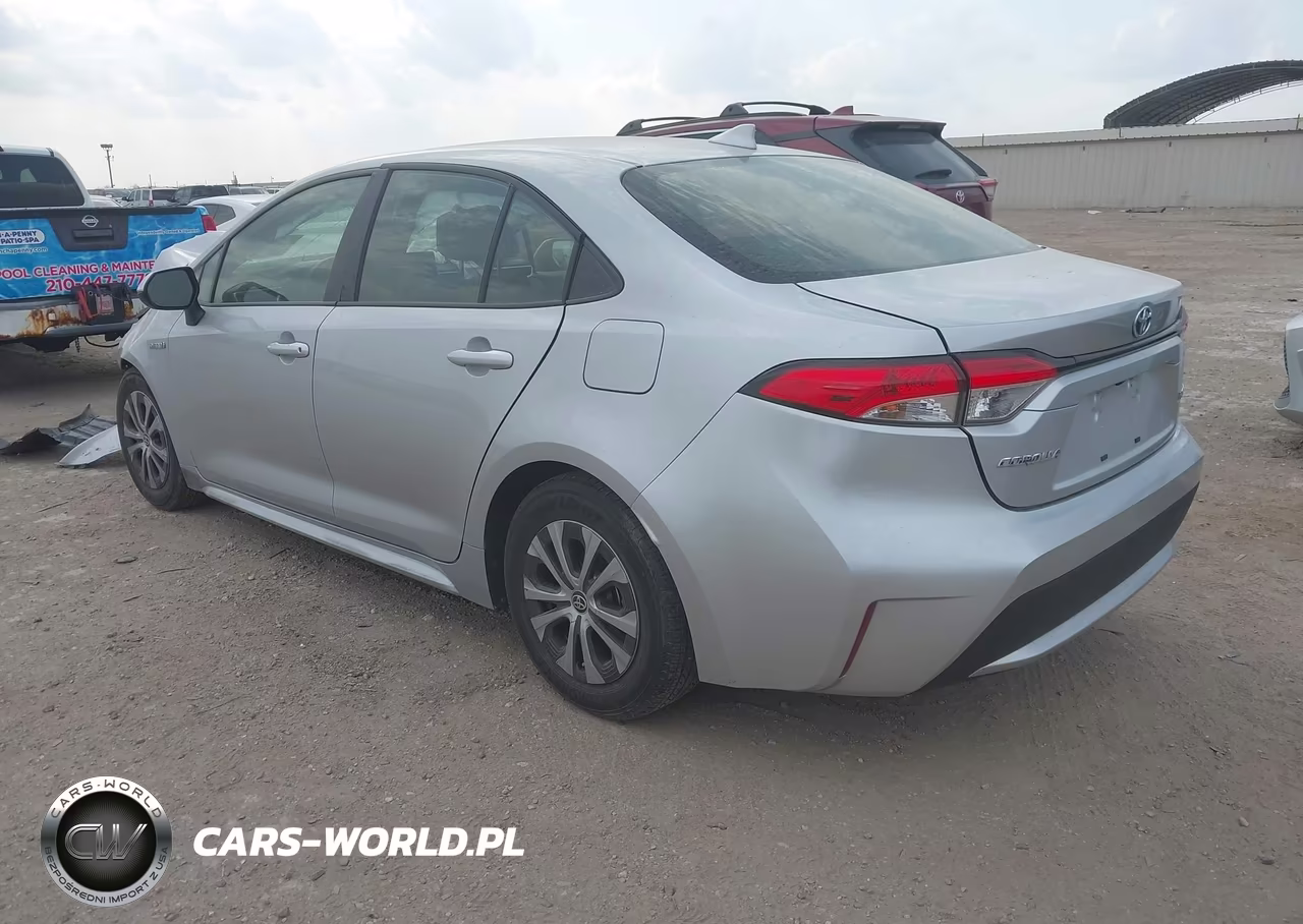 2021 Toyota Corolla Hybrid Le VIN:JTDEAMDE0MJ030163 - 3