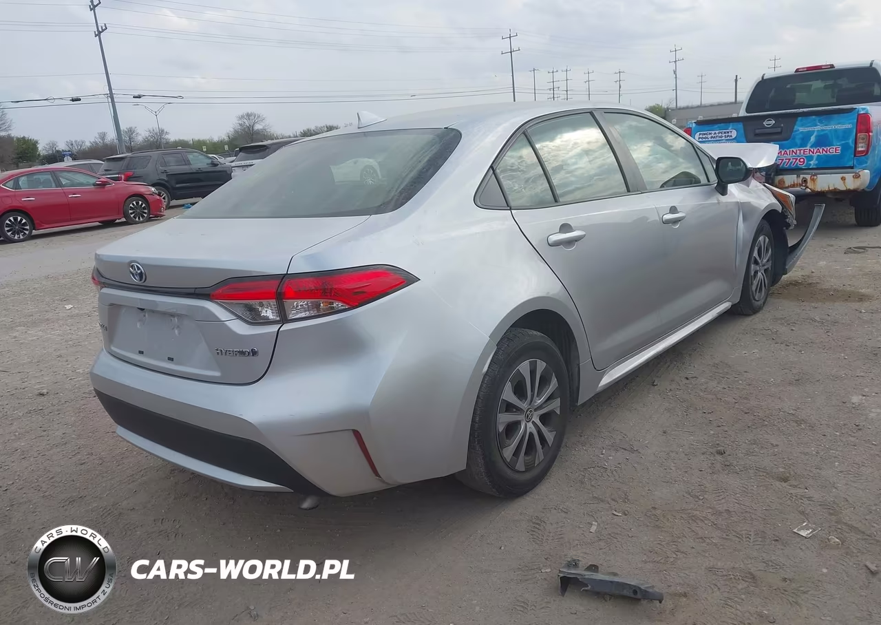 2021 Toyota Corolla Hybrid Le VIN:JTDEAMDE0MJ030163 - 4