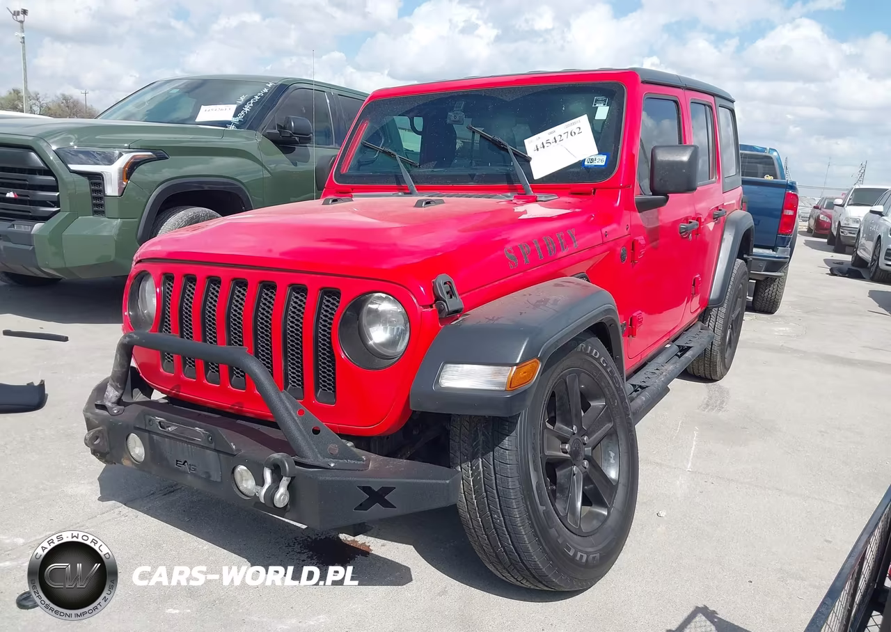 2020 Jeep Wrangler Unlimited Sport Altitude 4X4 VIN:1C4HJXDG8LW341938 - 2