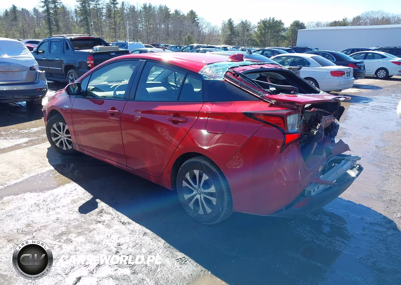 2021 Toyota Prius Le Awd-E VIN:JTDL9MFUXM3023892 - 3