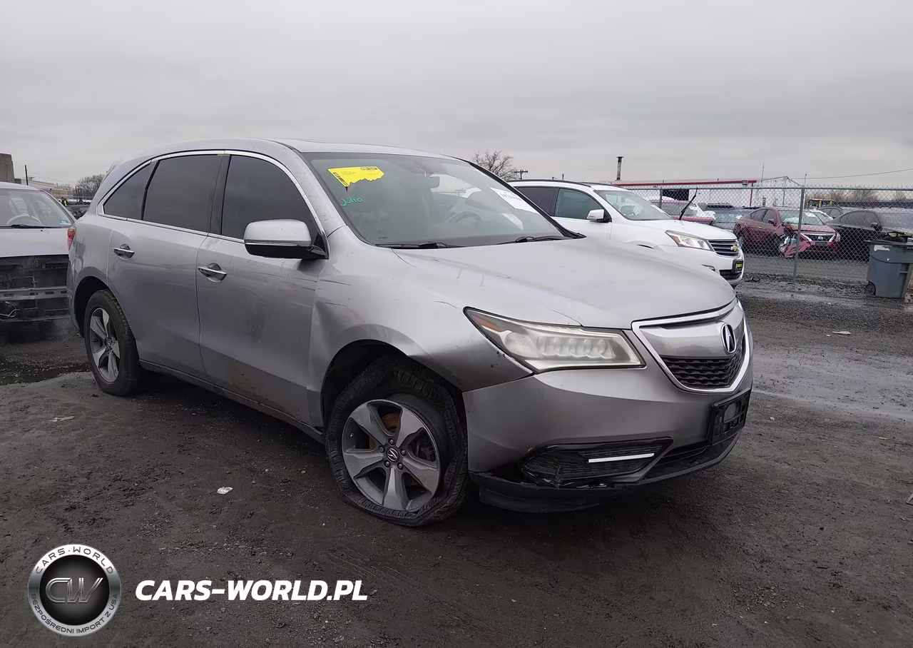 2016 Acura Mdx Acurawatch Plus Package
