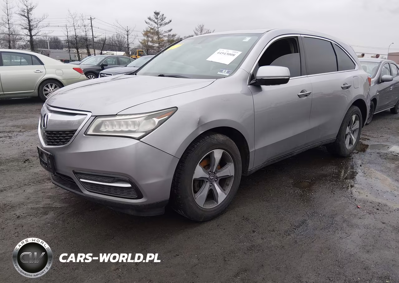 2016 Acura Mdx Acurawatch Plus Package VIN:5FRYD4H2XGB035899 - 2