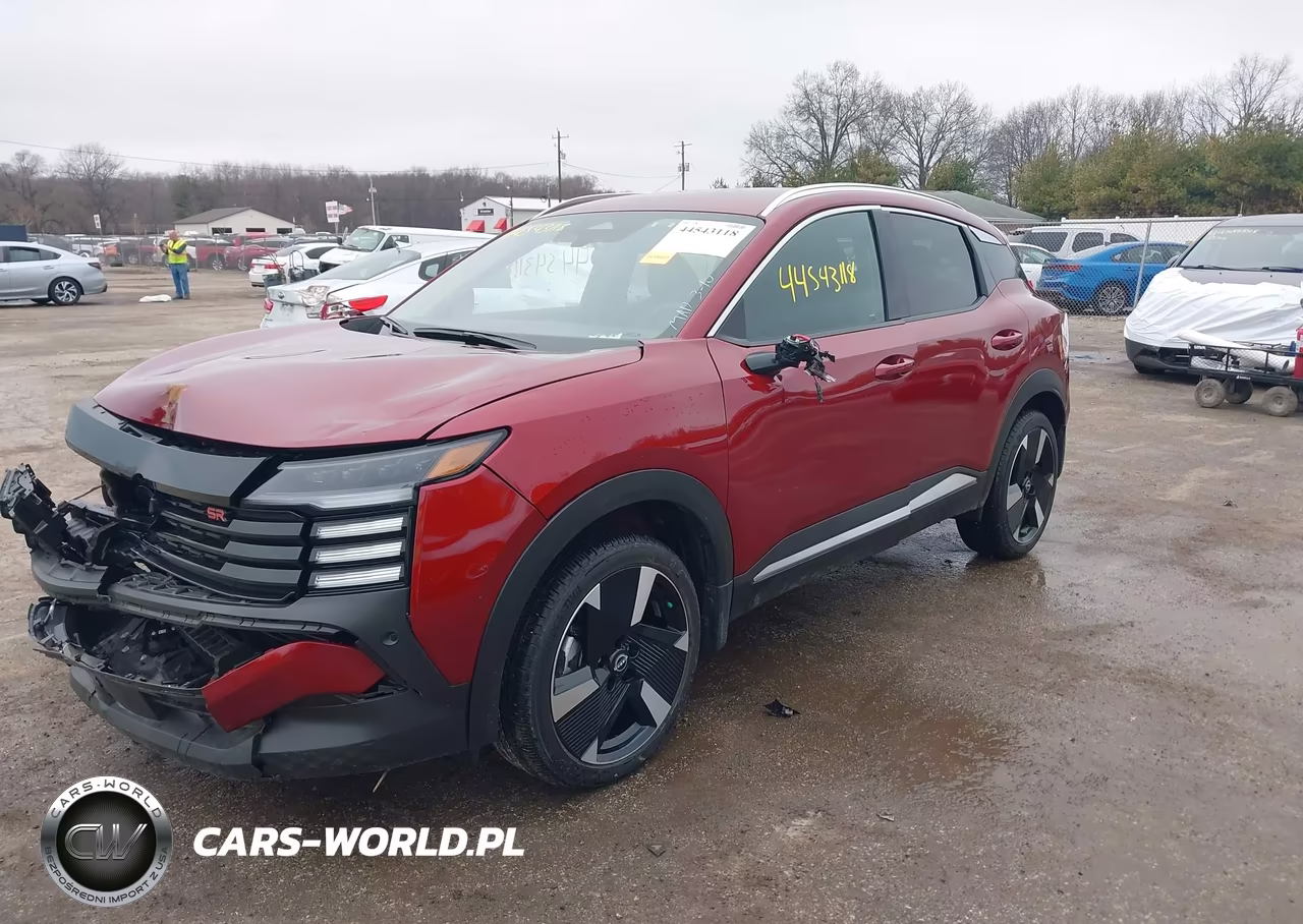 2025 Nissan Kicks Sr Intelligent Awd VIN:3N8AP6DB7SL348290 - 2