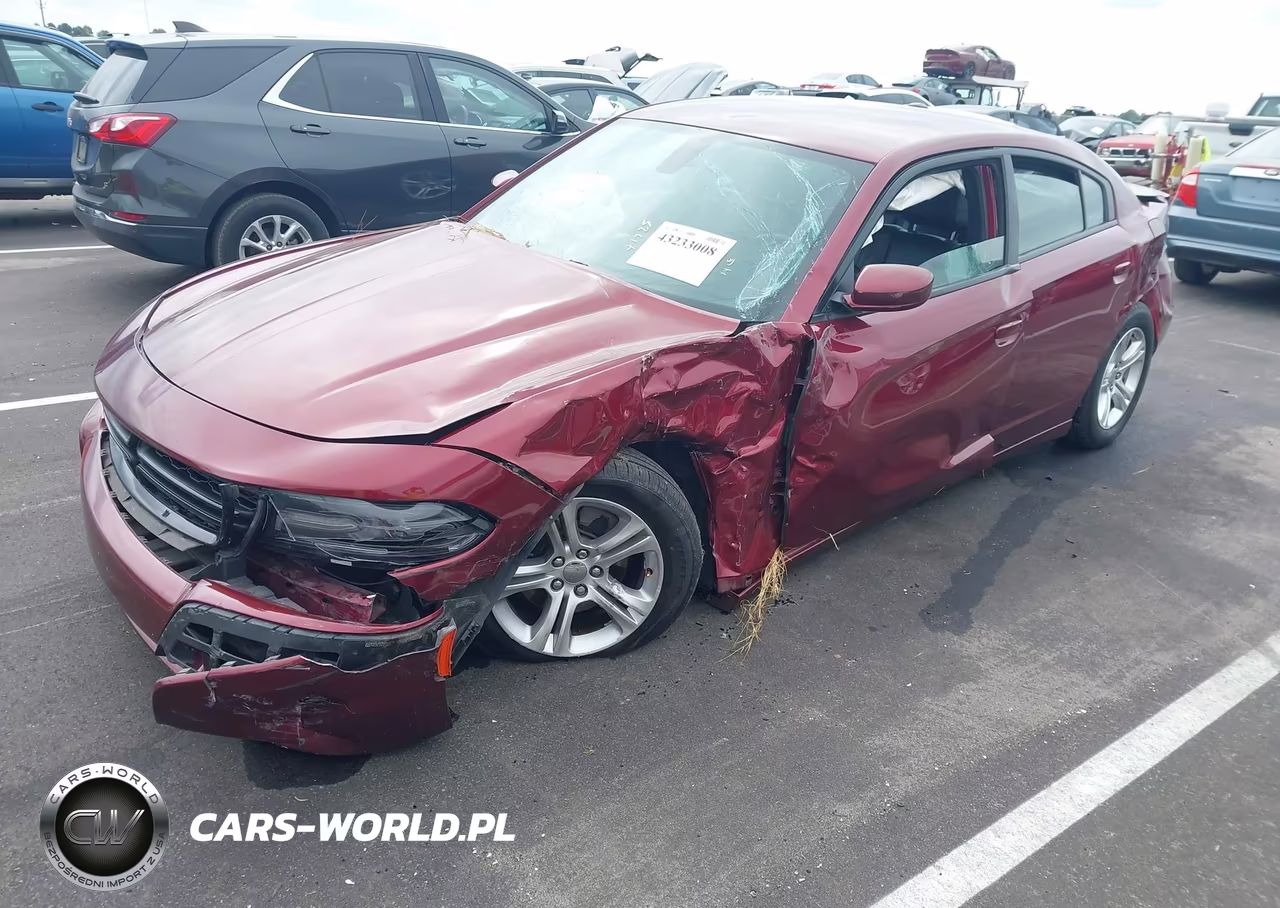 2019 Dodge Charger Sxt Rwd VIN:2C3CDXBG4KH721090 - 2