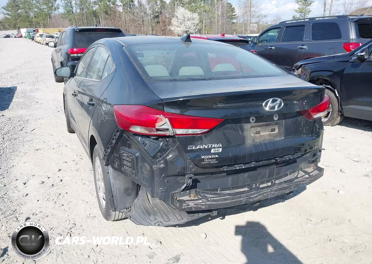 2018 Hyundai Elantra Se VIN:5NPD74LF8JH396512 - 3