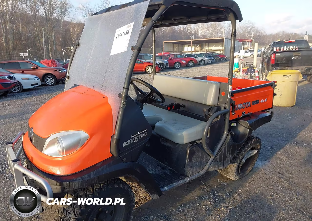 2008 Kubota Rtv-Xg850 VIN:KRTV500A91018152 - 2