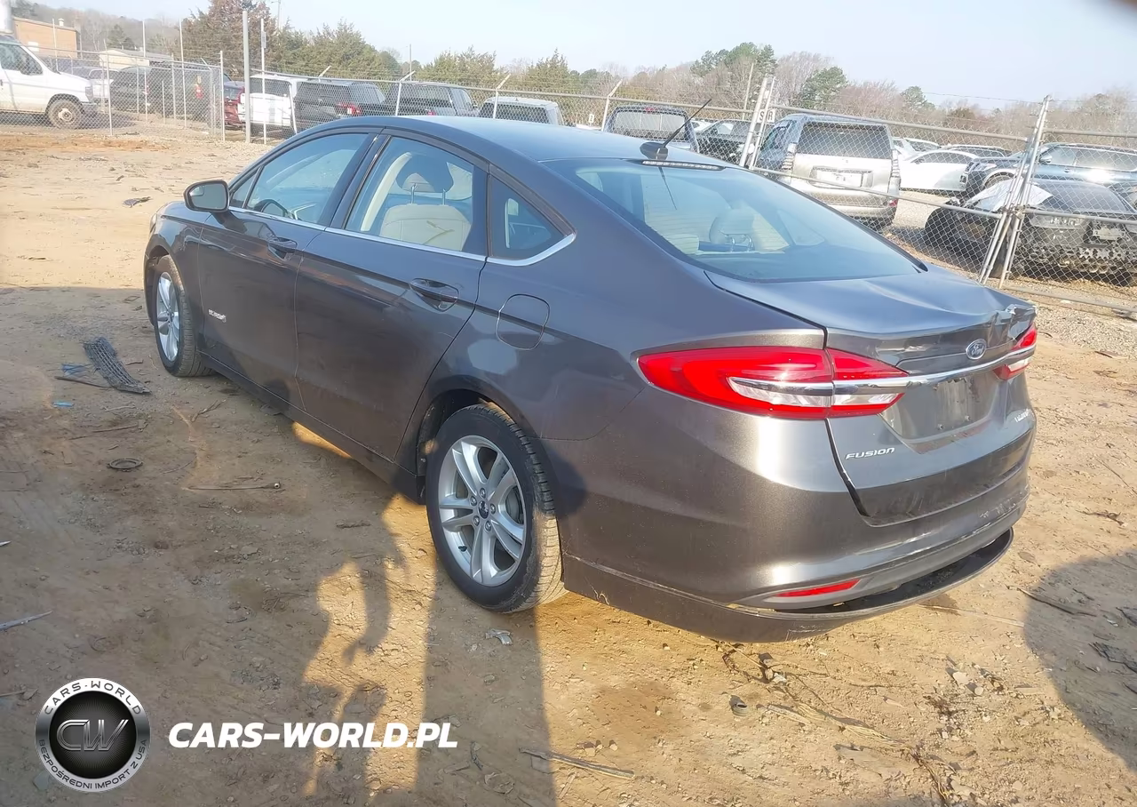 2018 Ford Fusion Hybrid S VIN:3FA6P0UU8JR142025 - 3
