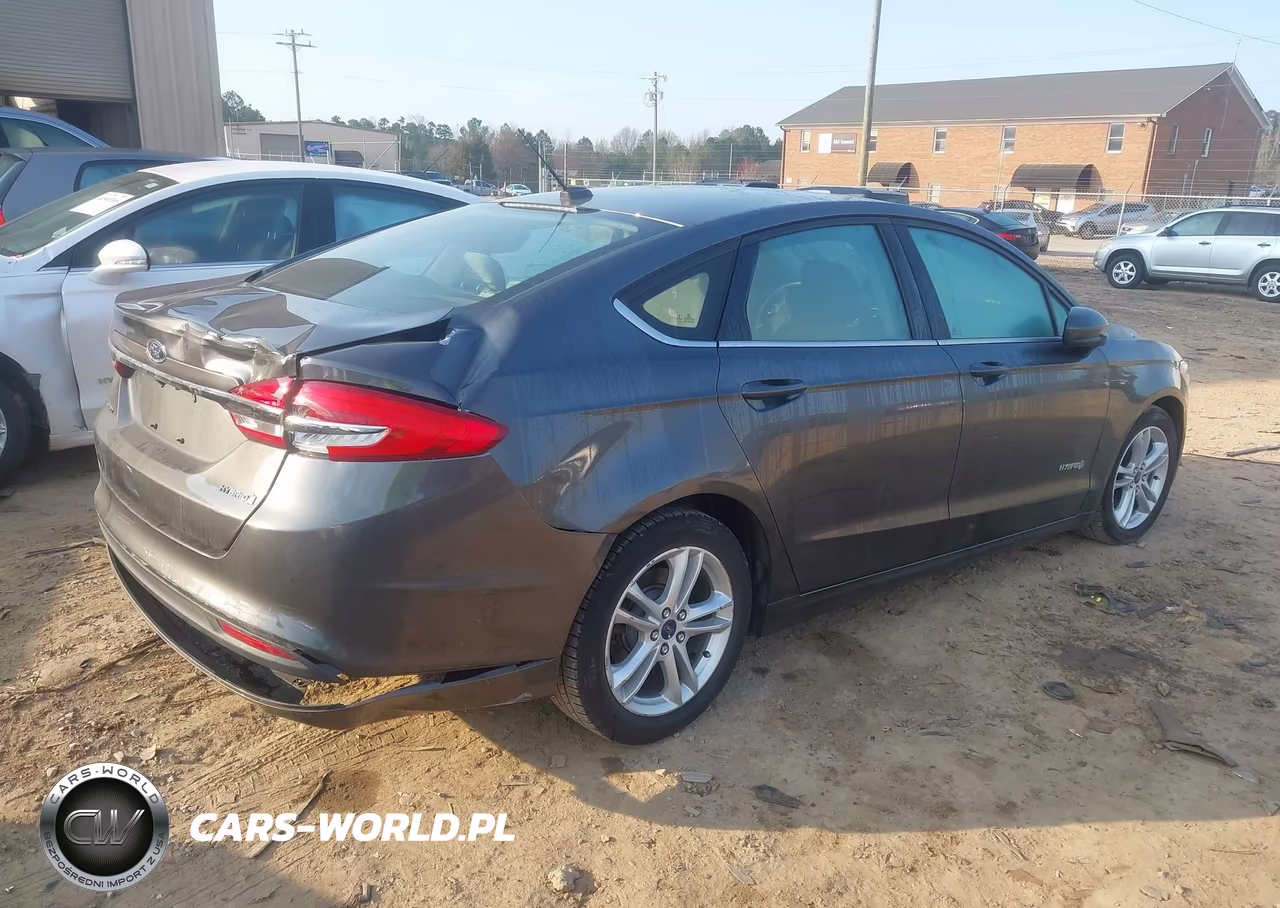 2018 Ford Fusion Hybrid S VIN:3FA6P0UU8JR142025 - 4