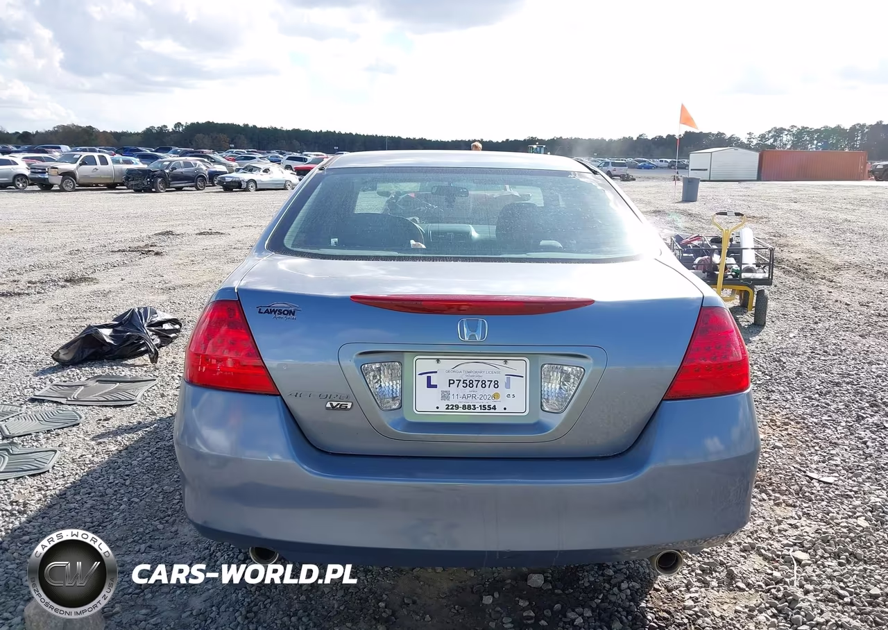 2007 Honda Accord 3.0 Se VIN:1HGCM66417A065640 - 17