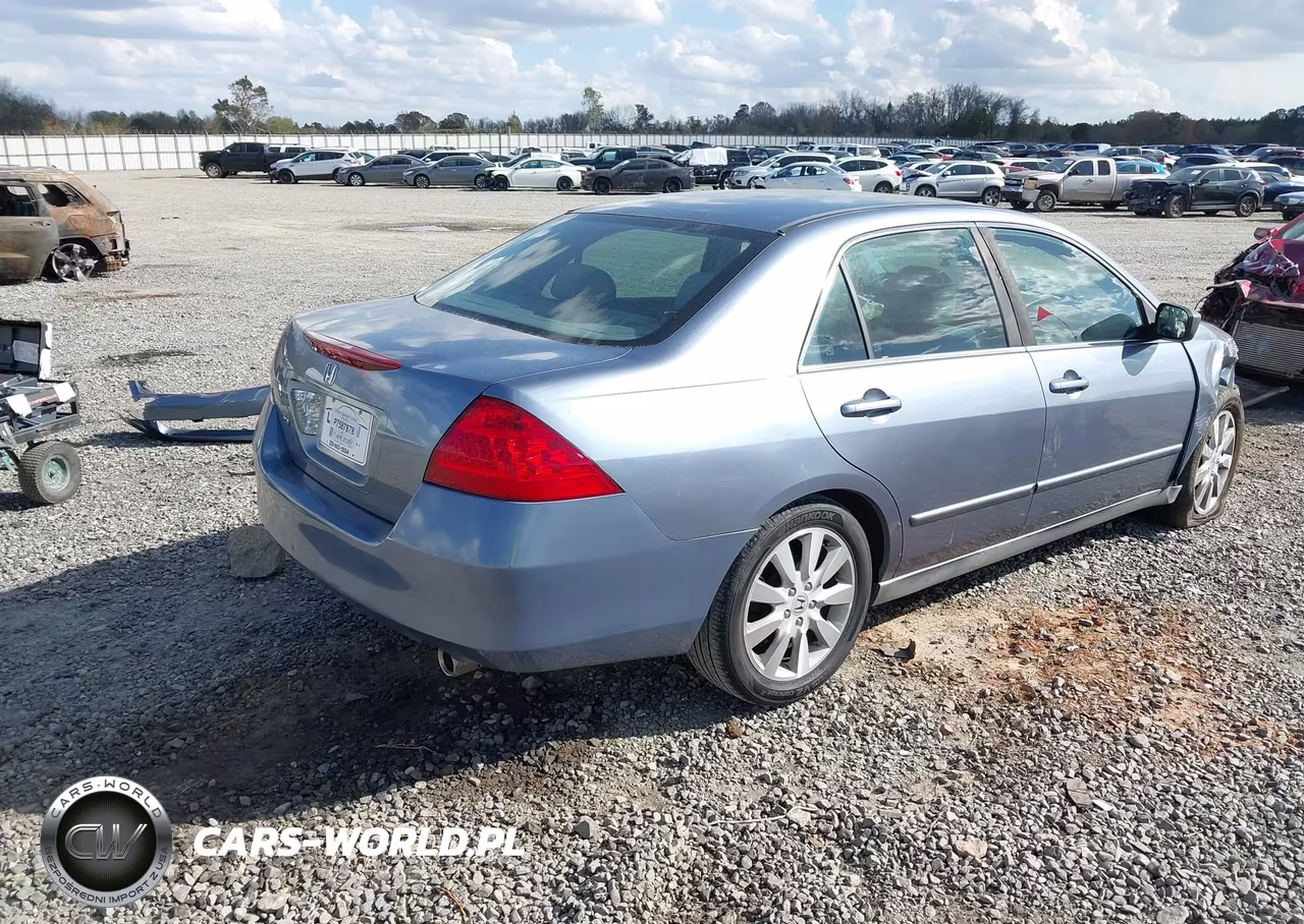 2007 Honda Accord 3.0 Se VIN:1HGCM66417A065640 - 4
