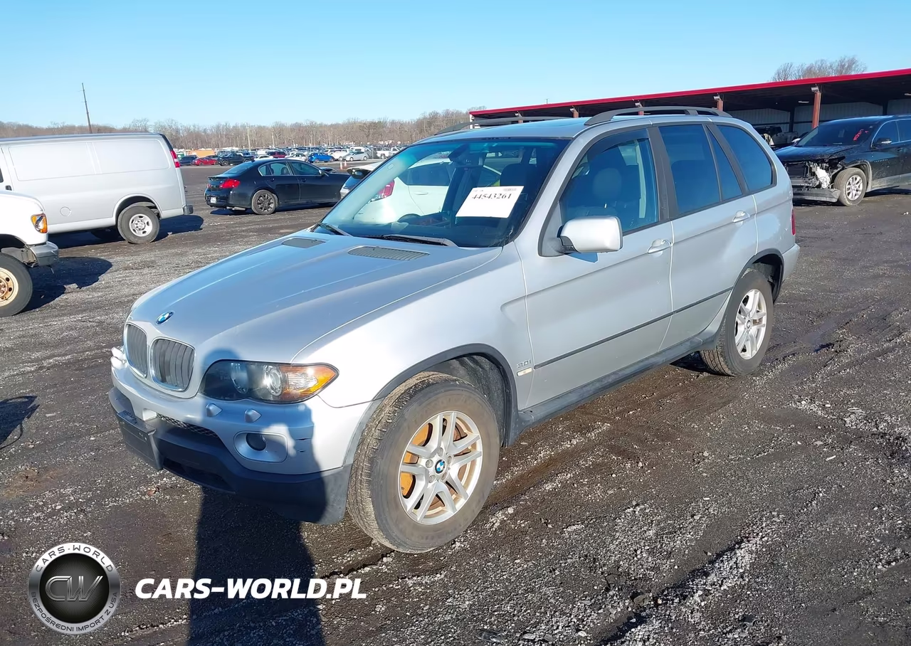 2004 BMW X5 3.0I VIN:5UXFA13514LU32636 - 2