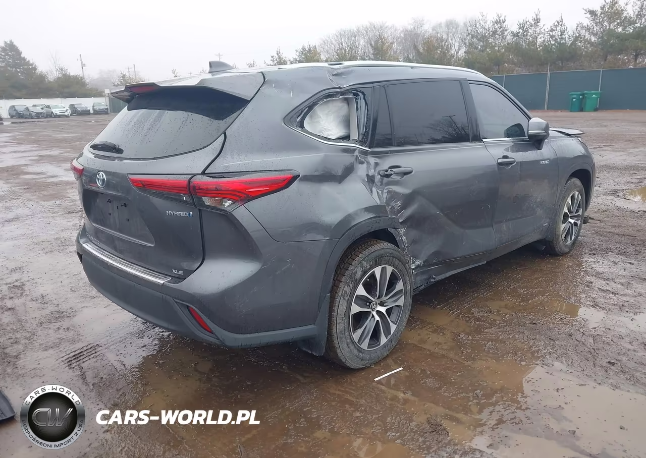 2020 Toyota Highlander Hybrid Xle VIN:5TDGBRCH9LS513473 - 4