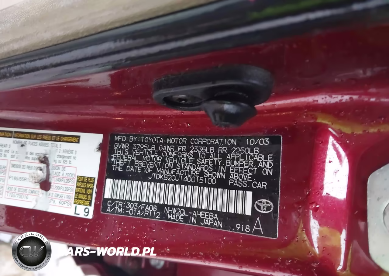 2004 Toyota Prius VIN:JTDKB20U140015100 - 9