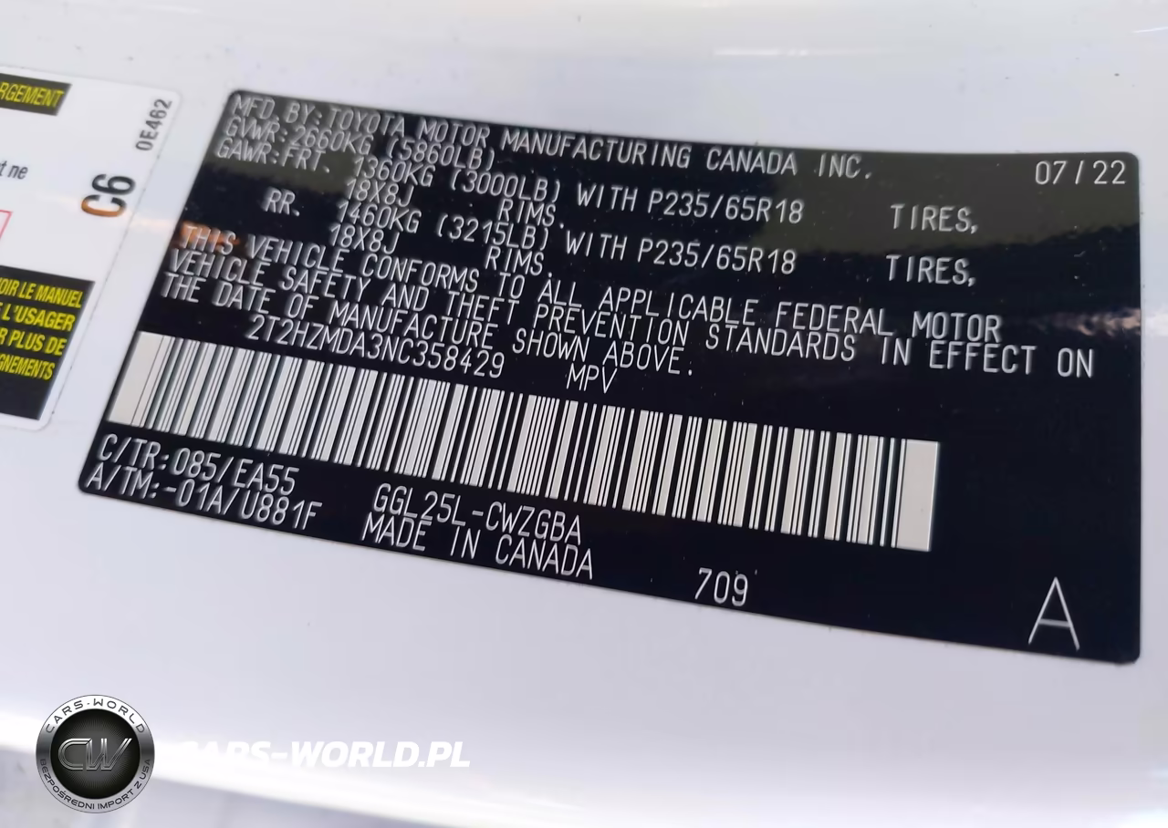 2022 Lexus Rx 350 VIN:2T2HZMDA3NC358429 - 9