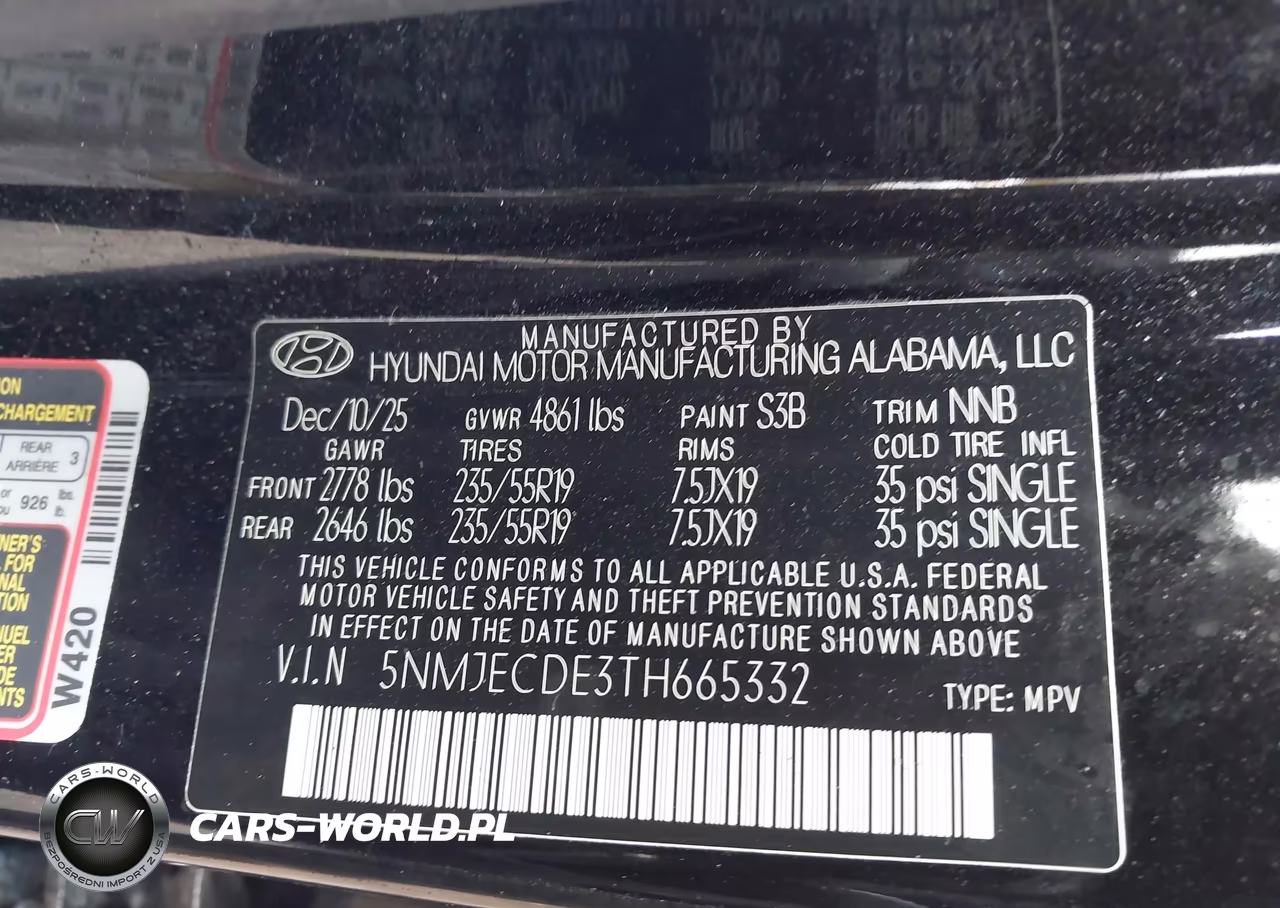 2026 Hyundai Tucson Limited VIN:5NMJECDE3TH665332 - 9