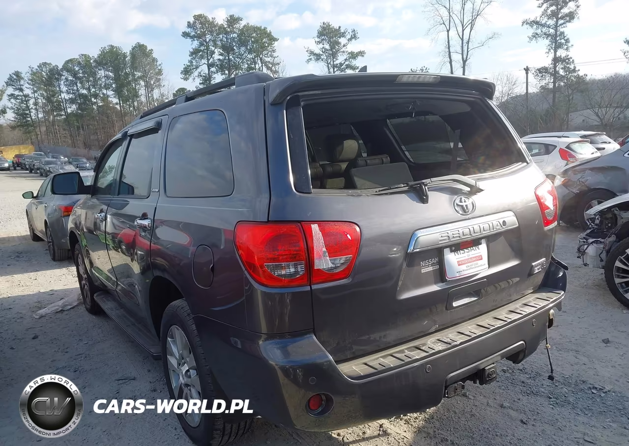 2012 Toyota Sequoia Limited 5.7L V8 VIN:5TDJY5G11CS065336 - 3