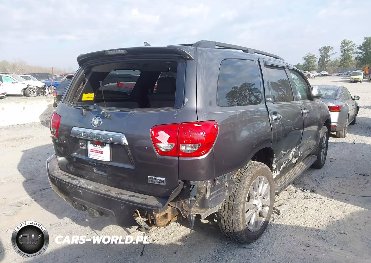 2012 Toyota Sequoia Limited 5.7L V8 VIN:5TDJY5G11CS065336 - 4