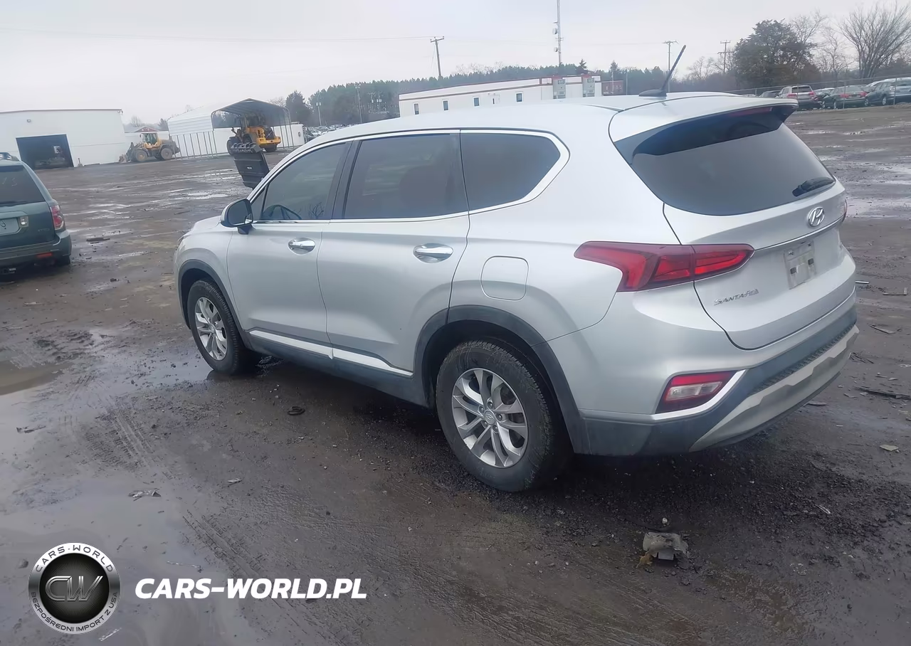 2019 Hyundai Santa Fe Se VIN:5NMS2CAD1KH095886 - 3
