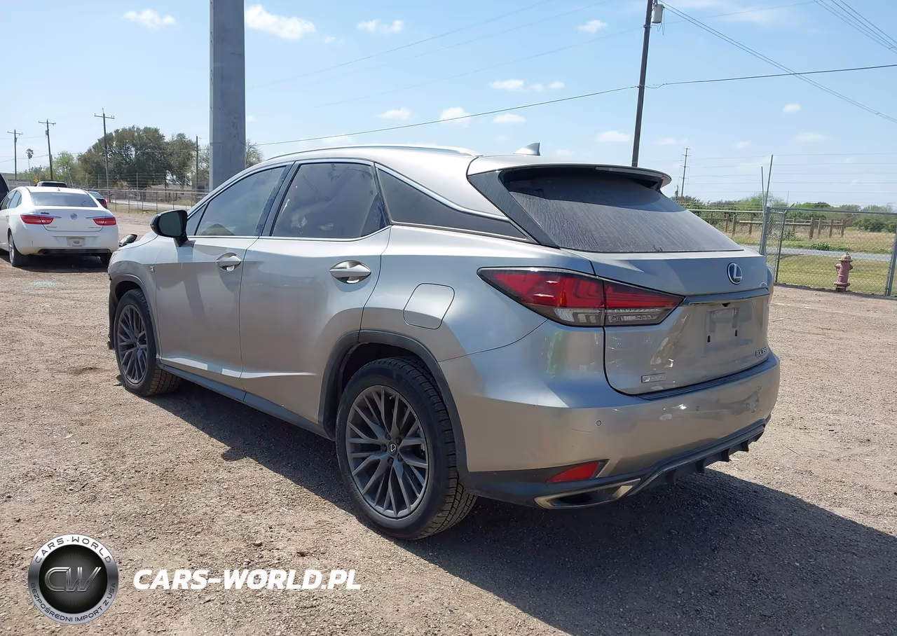 2020 Lexus Rx 350 F Sport Performance VIN:2T2YZMDA0LC255630 - 3