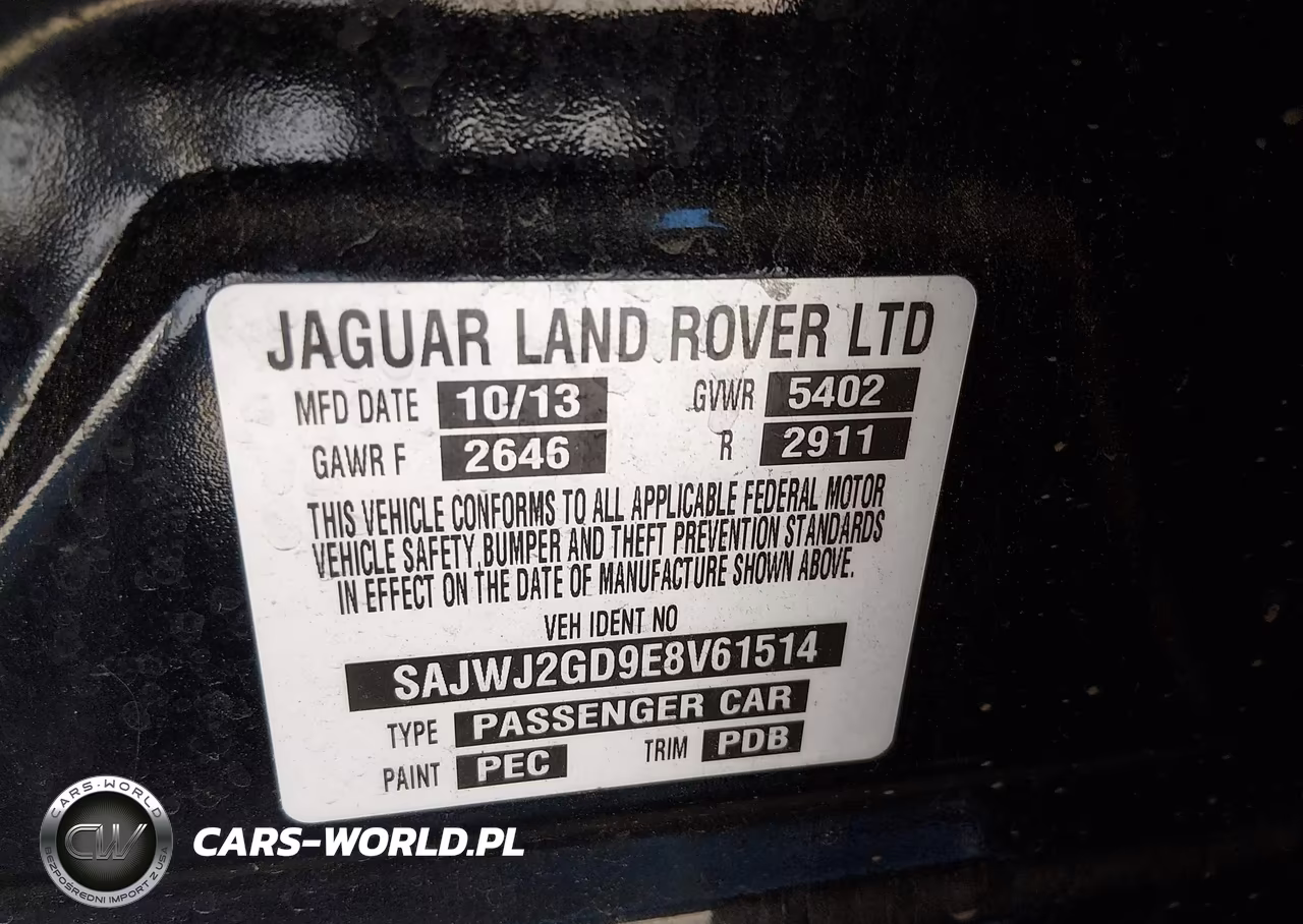 2014 Jaguar Xj Xjl Portfolio VIN:SAJWJ2GD9E8V61514 - 9