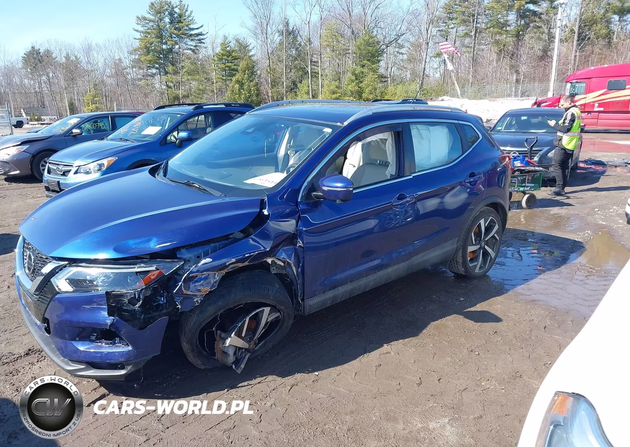 2020 Nissan Rogue Sport Sl Awd Xtronic Cvt VIN:JN1BJ1CW9LW367138 - 2