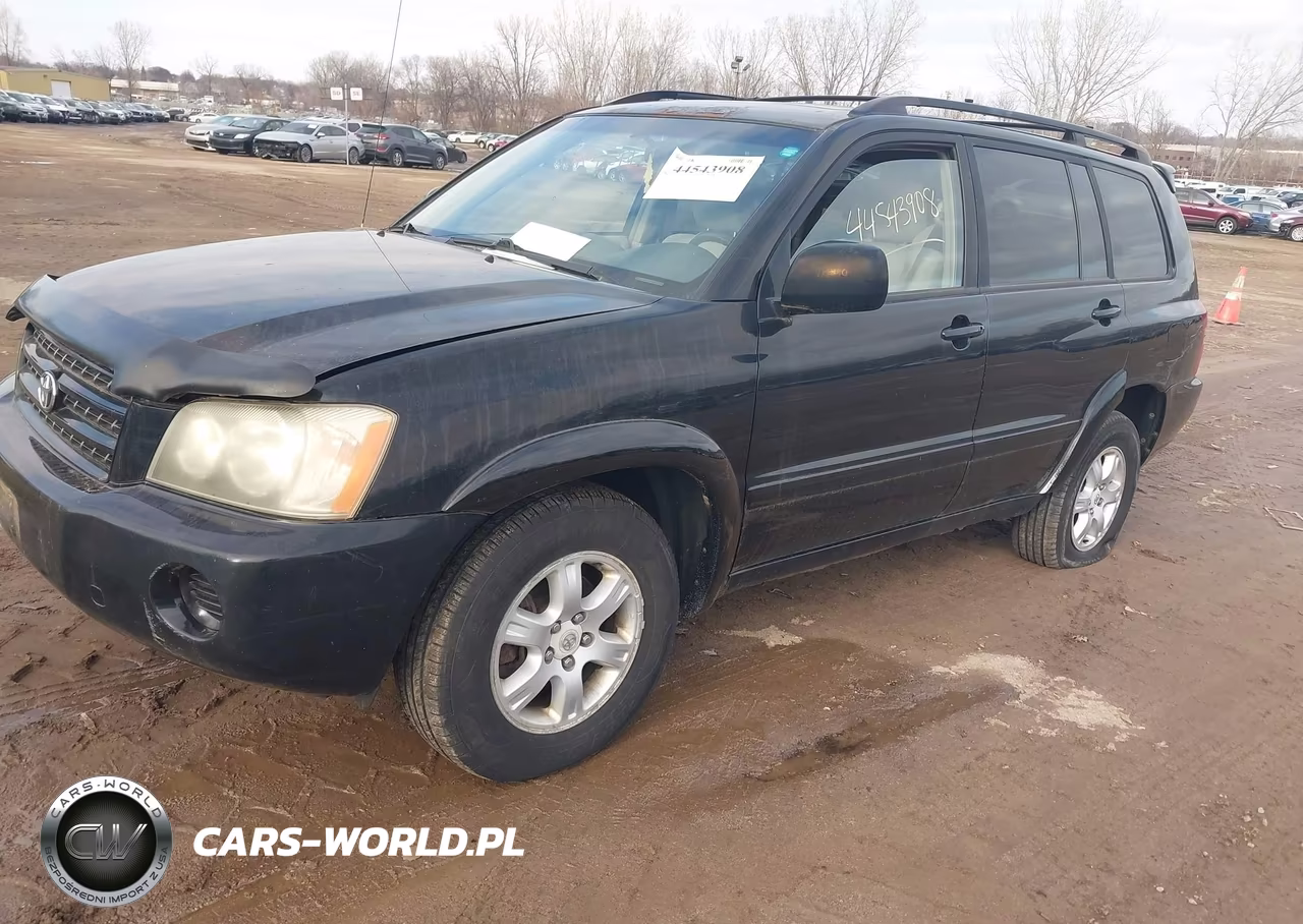 2003 Toyota Highlander V6 VIN:JTEGF21A930106978 - 2